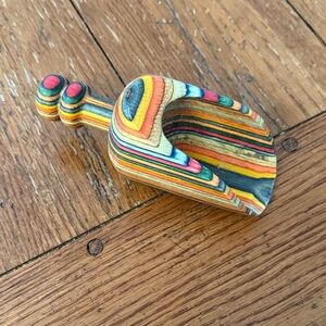Vintage Norpro Colorful Wooden Scoop